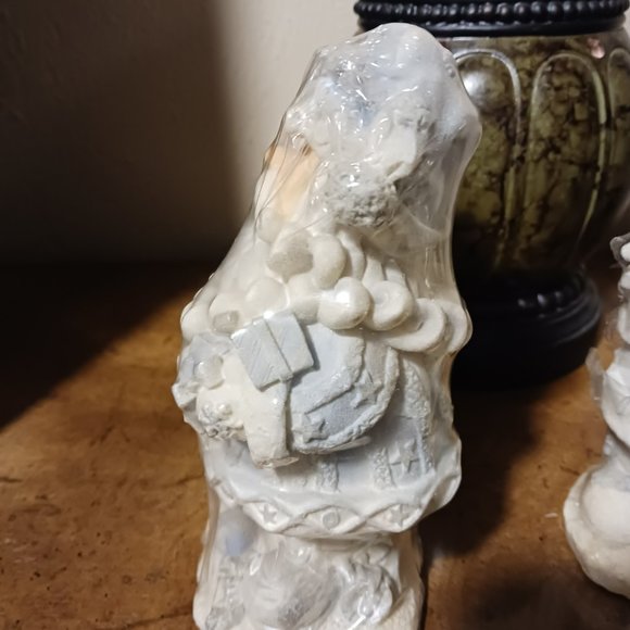 Vintage Joelson Industries, Resin Bobble Santa and Snowman - Picture 4 of 13